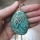 "Sleaford Mere" Handpainted Mermaid Pendant Necklace